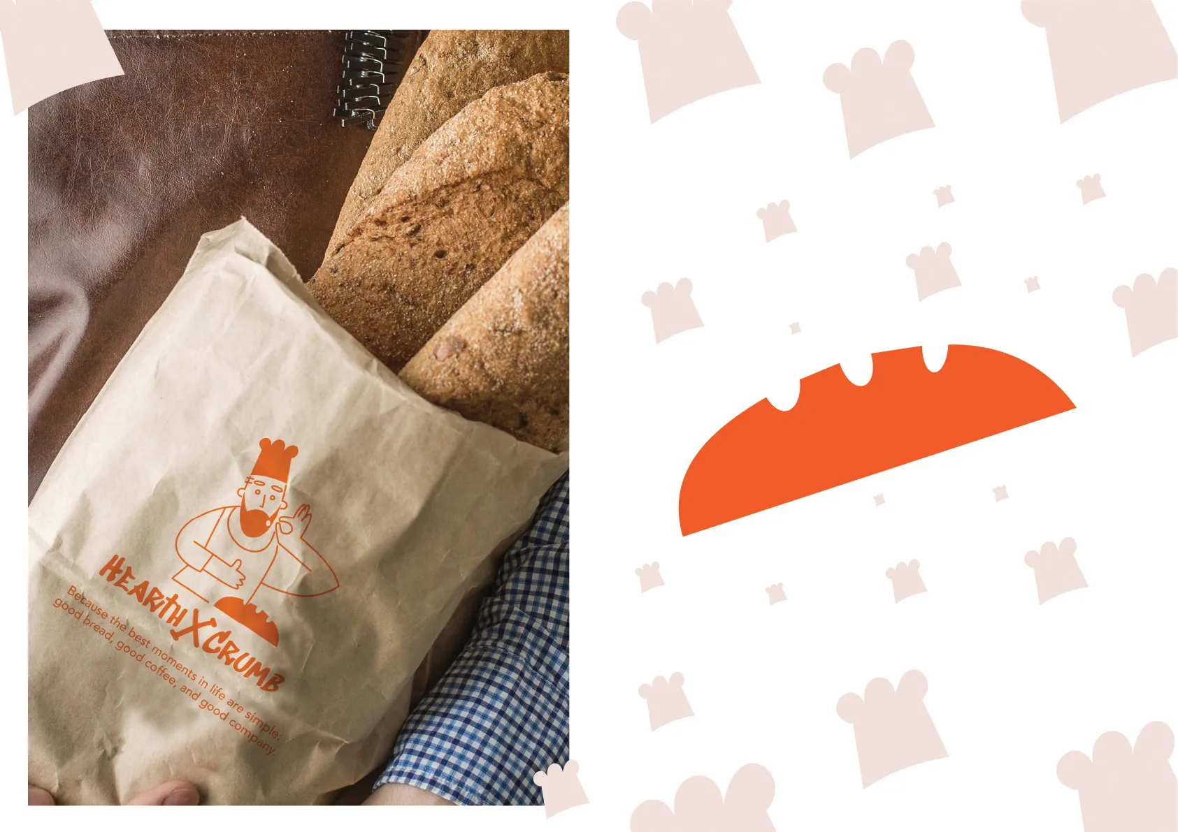 Logo variation on collateral