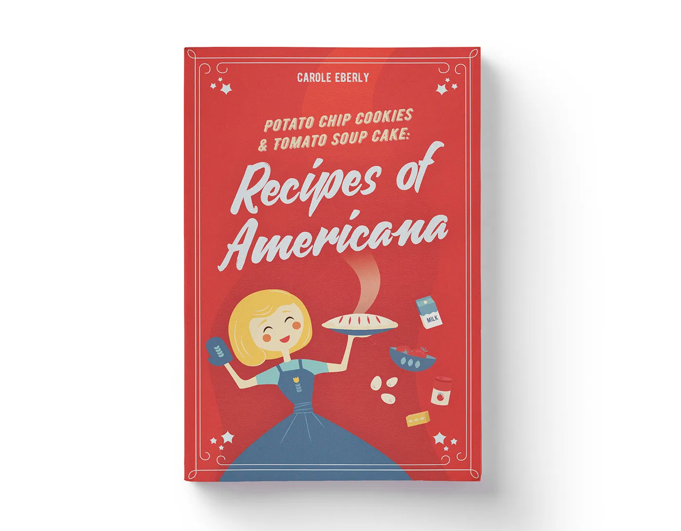 Recipes of Americana Cover Design